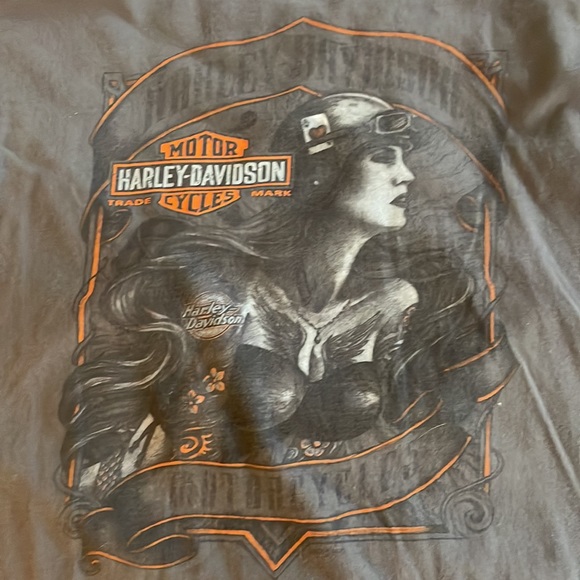 Gray H-D t-shirt size XL - Picture 2 of 4